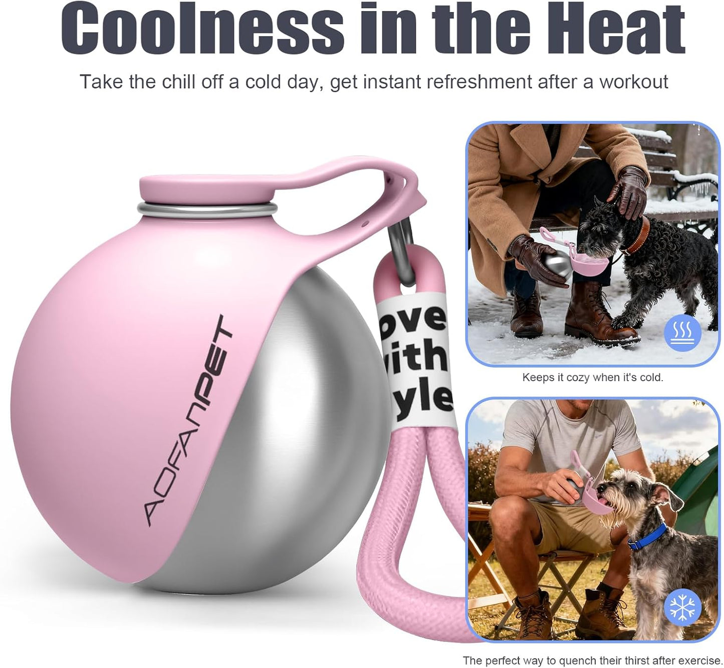 Portable Dog Water Bottle